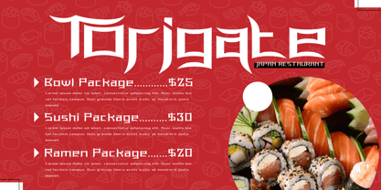 Fujiso Font Poster 6