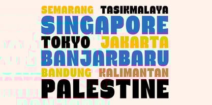 Mosko Mappa Now Font Poster 7