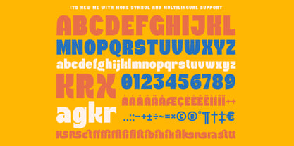 Mosko Mappa Now Font Poster 3