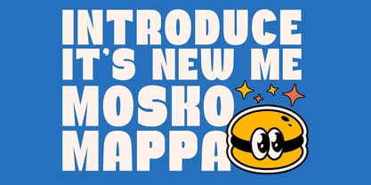 Mosko Mappa Now Font Poster 2
