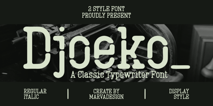 Djoeko Font Poster 1