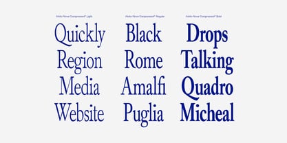 Alvito Nova Comp Font Poster 6