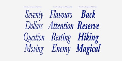 Alvito Nova Comp Font Poster 7
