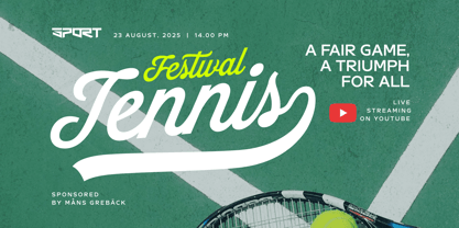 Angleton Script Font Poster 4