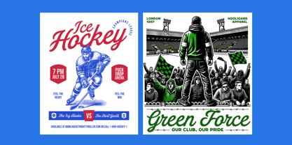 Angleton Script Font Poster 7