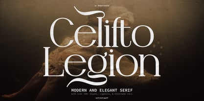Celifto Legion Font Poster 1