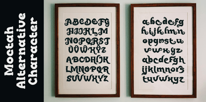 Moctah Font Poster 8