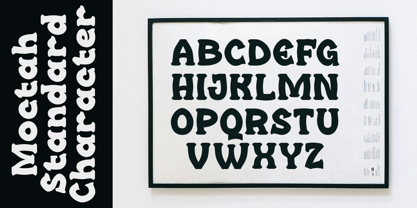 Moctah Font Poster 3