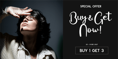 CF Fonten Modern Font Poster 2