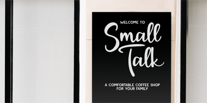 CF Fonten Modern Font Poster 9