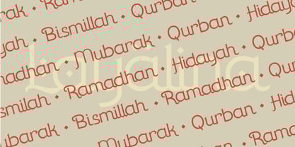 Layalina Font Poster 5