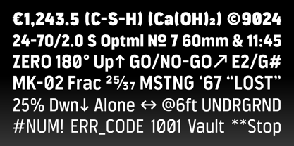 Stomme Font Poster 5