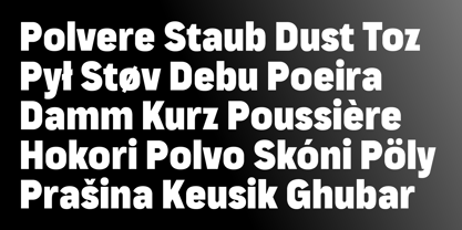 Stomme Font Poster 8