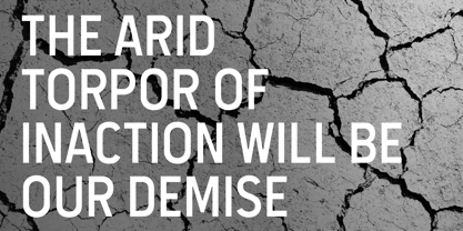 Stomme Font Poster 10