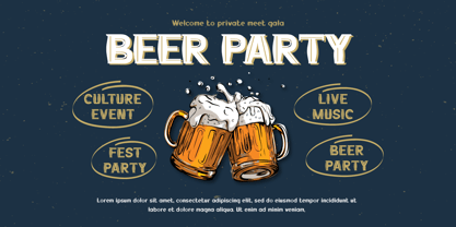 Nitave Font Poster 4