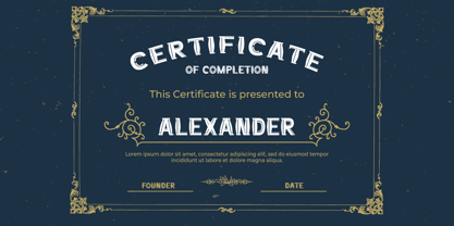 Nitave Font Poster 3