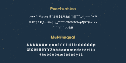 Nitave Font Poster 8