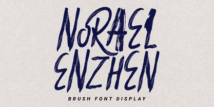 MC Norael Enzhen Font Poster 1