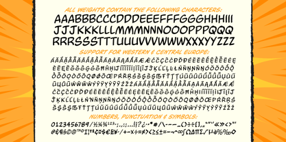 Super Spectacular Font Poster 6