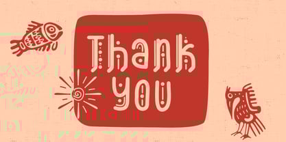 Aztec Line Font Poster 8