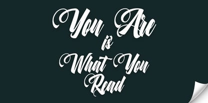 Rasettagin Font Poster 6