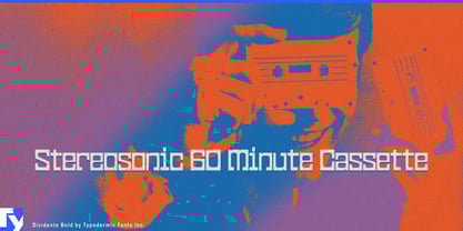 Dividente Font Poster 6