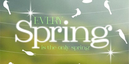 Jina Glow Font Poster 3