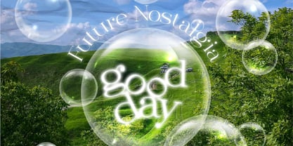 Jina Glow Font Poster 5