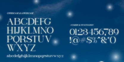 Jina Glow Font Poster 2
