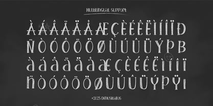 Kanvase Chalks Font Poster 11