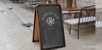 Kanvase Chalks Font Poster 7