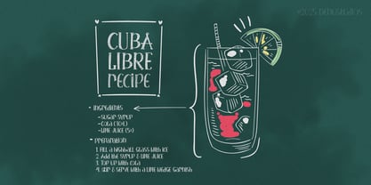 Kanvase Chalks Font Poster 5