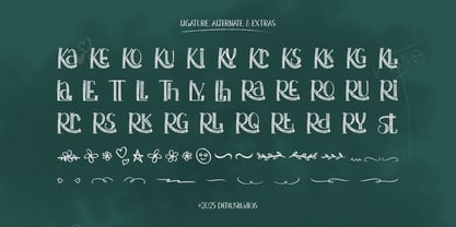 Kanvase Chalks Font Poster 12