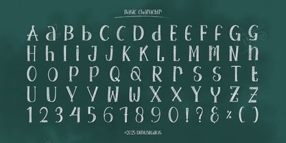Kanvase Chalks Font Poster 10