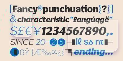 Venlury Font Poster 15