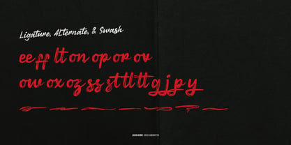 Losien Avenue Font Poster 12