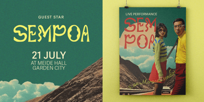 Merrich Font Poster 7