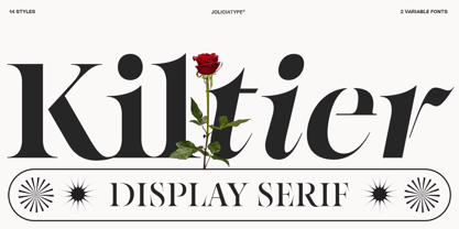 Kiltier Font Poster 1