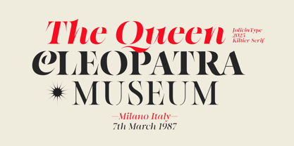 Kiltier Font Poster 9