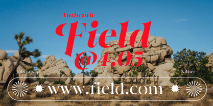 Kiltier Font Poster 15