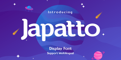 Japatto Font Poster 1