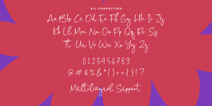 Anthony Gilford Font Poster 6