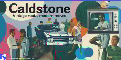 Caldstone Font Poster 1