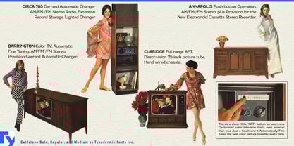 Caldstone Font Poster 6