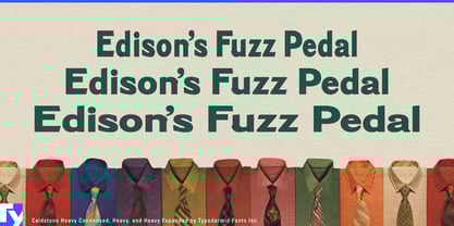 Caldstone Font Poster 5