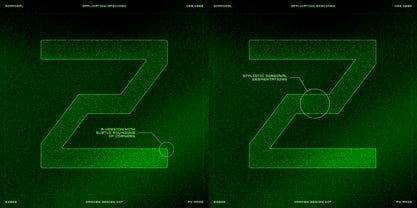 Diamodal Font Poster 7