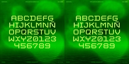Diamodal Font Poster 3