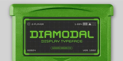 Diamodal Font Poster 1