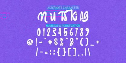 MC Tsukiyo Nagara Font Poster 7