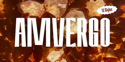 Amvergo Font Poster 1